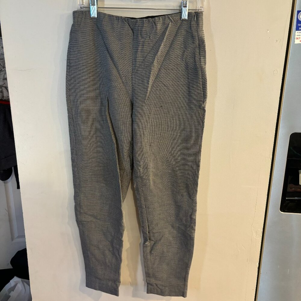 BANANA REPUBLIC Women's Gray High Rise Ankle Length Devon Pants Size 10
